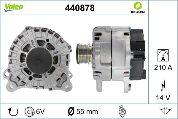 Valeo 440878 - Ģenerators ps1.lv