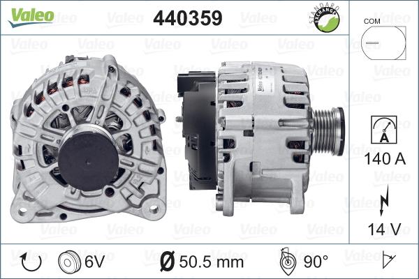 Valeo 440359 - Ģenerators ps1.lv