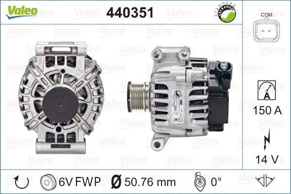 Valeo 440351 - Ģenerators ps1.lv