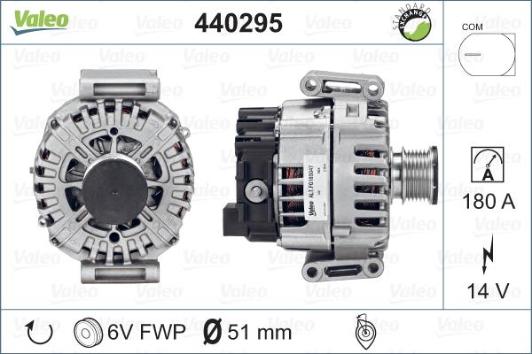 Valeo 440295 - Ģenerators ps1.lv