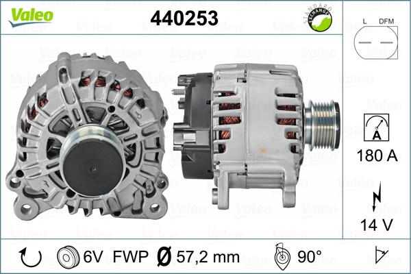 Valeo 440253 - Ģenerators ps1.lv