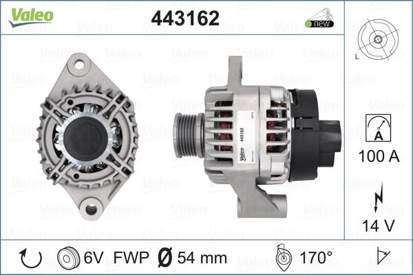 Valeo 443162 - Ģenerators ps1.lv