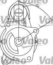 Valeo 455503 - Starteris ps1.lv