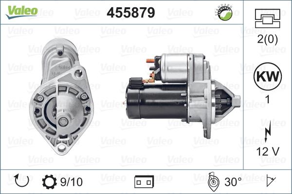 Valeo 455879 - Starteris ps1.lv