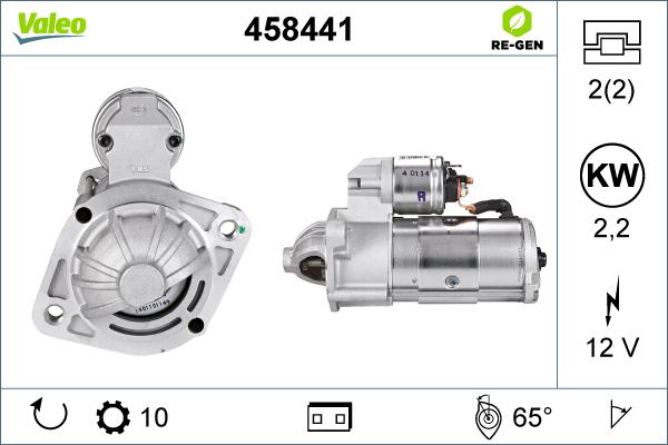 Valeo 458441 - Starteris ps1.lv