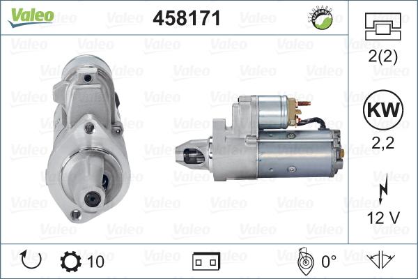 Valeo 458171 - Starteris ps1.lv