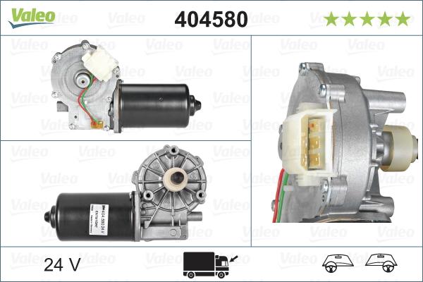 Valeo 404580 - Stikla tīrītāju motors ps1.lv