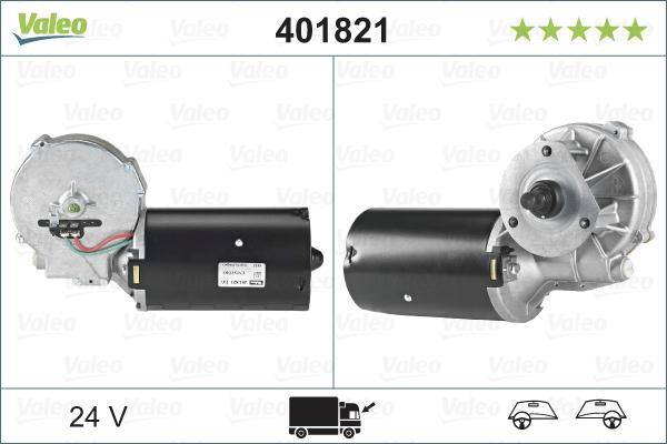 Valeo 401821 - Stikla tīrītāju motors ps1.lv