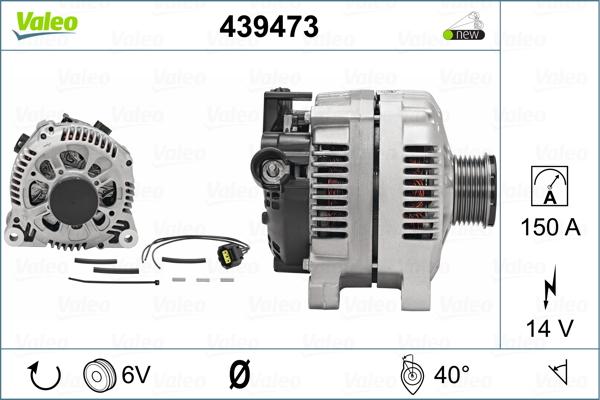 Valeo 439473 - Ģenerators ps1.lv