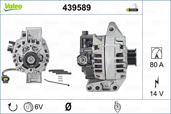 Valeo 439589 - Ģenerators ps1.lv