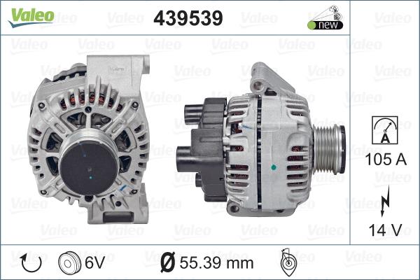 Valeo 439539 - Ģenerators ps1.lv