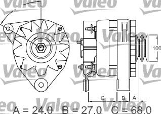 Valeo 439099 - Ģenerators ps1.lv