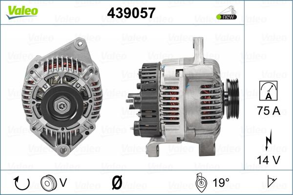 Valeo 439057 - Ģenerators ps1.lv