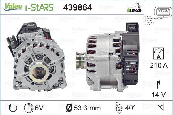Valeo 439864 - Starteris-ģenerators ps1.lv
