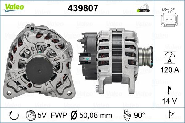 Valeo 439807 - Ģenerators ps1.lv