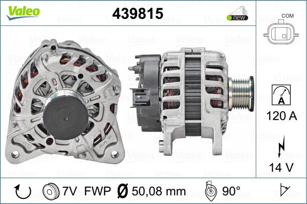 Valeo 439815 - Ģenerators ps1.lv