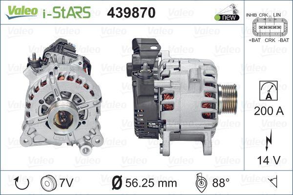 VALEO 439870 - Starteris-ģenerators ps1.lv