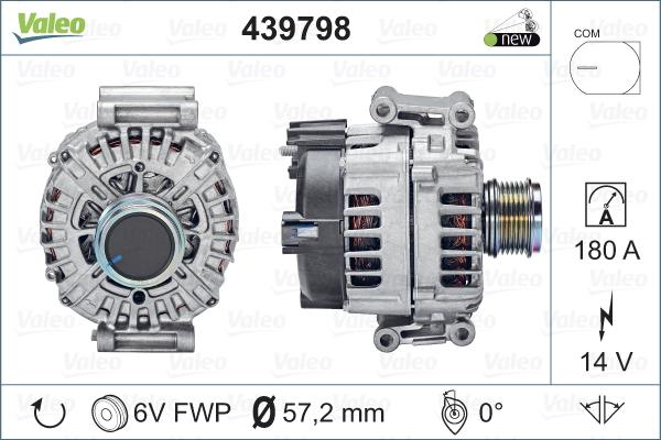 Valeo 439798 - Ģenerators ps1.lv