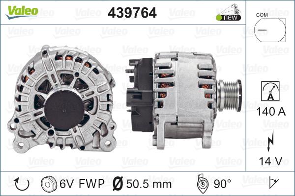 Valeo 439764 - Ģenerators ps1.lv