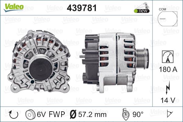 Valeo 439781 - Ģenerators ps1.lv