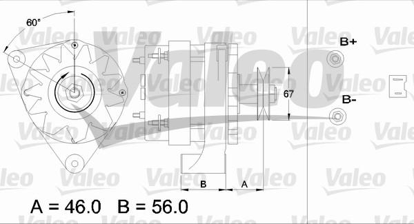 Valeo 436456 - Ģenerators ps1.lv