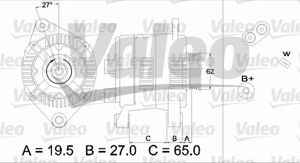 Valeo 436469 - Ģenerators ps1.lv