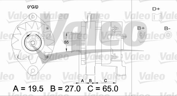 Valeo 436462 - Ģenerators ps1.lv