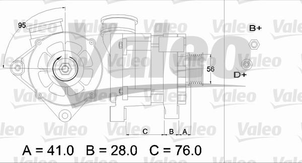 Valeo 436410 - Ģenerators ps1.lv