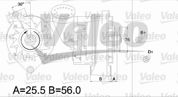 Valeo 436480 - Ģenerators ps1.lv