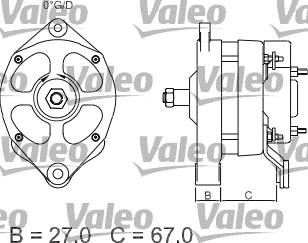 Valeo 436433 - Ģenerators ps1.lv