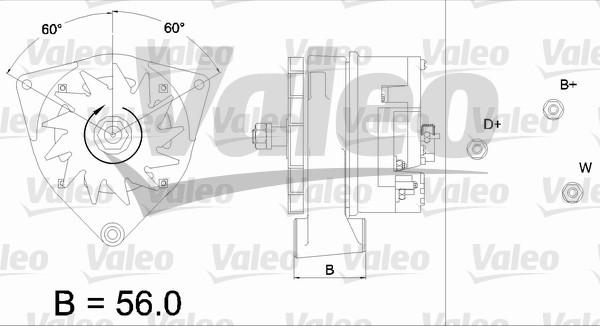 Valeo 436420 - Ģenerators ps1.lv