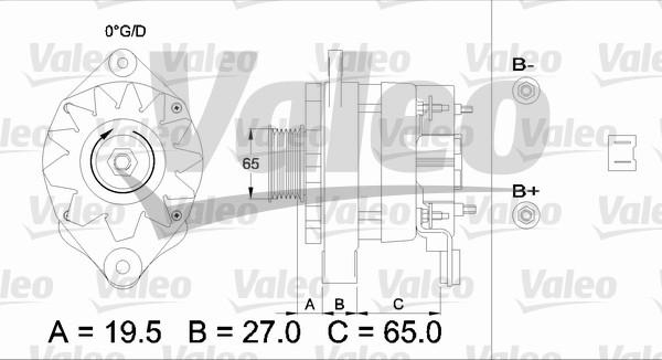 Valeo 436594 - Ģenerators ps1.lv