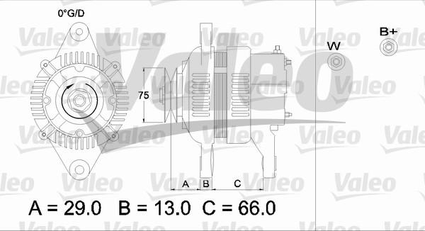 Valeo 436542 - Ģenerators ps1.lv