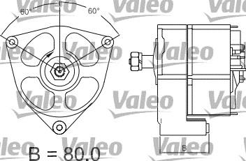 Valeo 436568 - Ģenerators ps1.lv