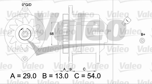 Valeo 436500 - Ģenerators ps1.lv