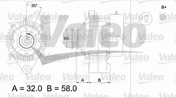 Valeo 436516 - Ģenerators ps1.lv