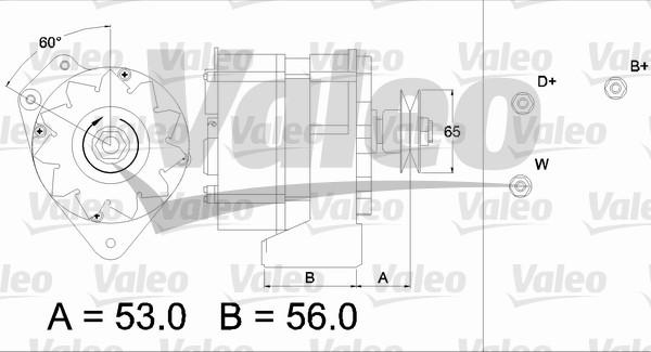 Valeo 436581 - Ģenerators ps1.lv