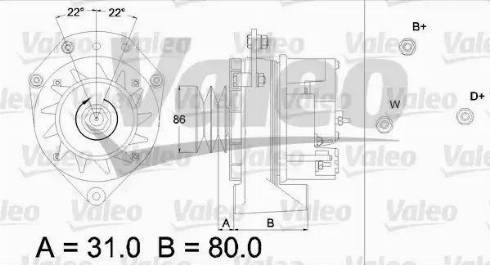 Valeo 436588 - Ģenerators ps1.lv