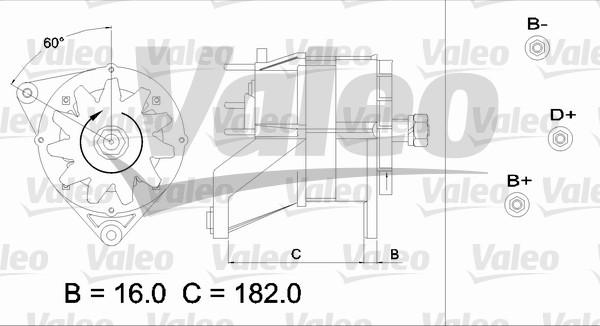 Valeo 436583 - Ģenerators ps1.lv