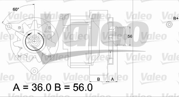 Valeo 436574 - Ģenerators ps1.lv