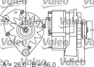 Valeo 436576 - Ģenerators ps1.lv