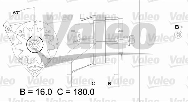 Valeo 436570 - Ģenerators ps1.lv