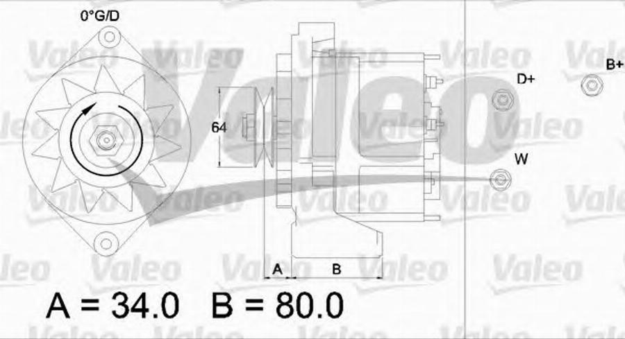 Valeo 436577 - Ģenerators ps1.lv