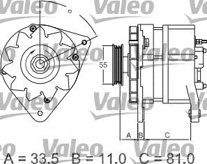 Valeo 436699 - Ģenerators ps1.lv