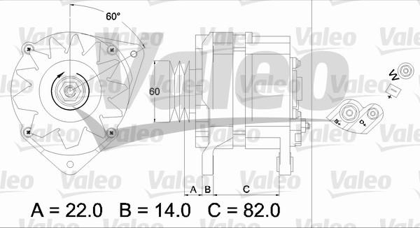 Valeo 436690 - Ģenerators ps1.lv