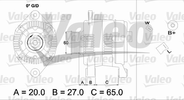 Valeo 436698 - Ģenerators ps1.lv