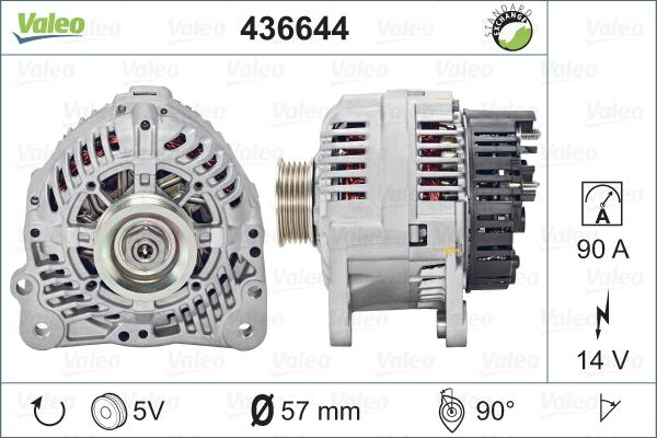 Valeo 436644 - Ģenerators ps1.lv