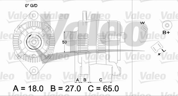 Valeo 436656 - Ģenerators ps1.lv
