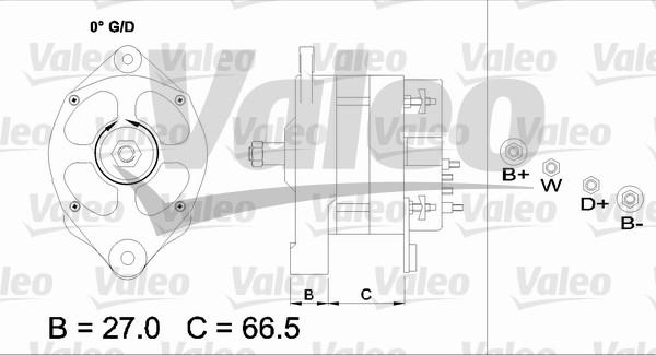 Valeo 436680 - Ģenerators ps1.lv