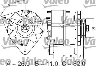 Valeo 436687 - Ģenerators ps1.lv